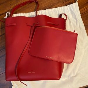 Authentic Mansur Gavriel medium bucket bag